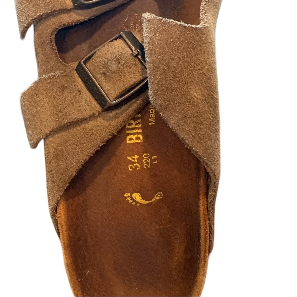 Birkenstock Arizona suede sandals - Picture 3 of 3